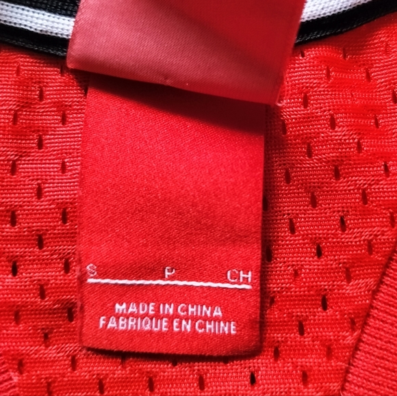 Nike women's red mesh tow layer tank top logo front on bottom layer size S - Picture 12 of 12